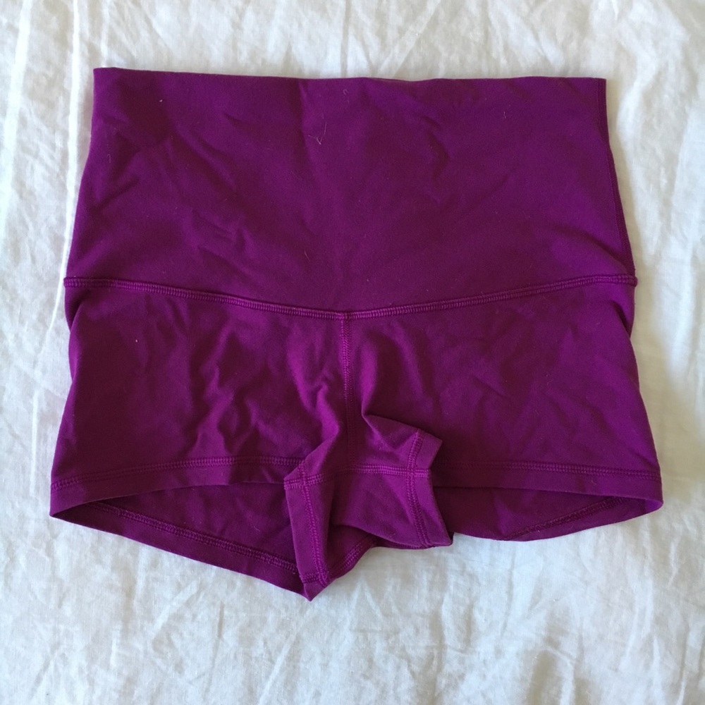 Lululemon Wunder Under Shorts, Adult Small